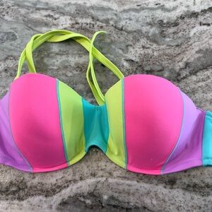 Victoria's Secret Colorful Bikini Push-Up Style